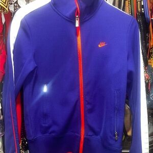 Nike Vibrant Purple Jacket with Orange Highlights